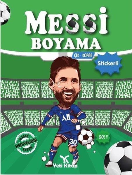 KolektifBoyama KitaplarıMessi Boyama - Çek Kopar Stickerli