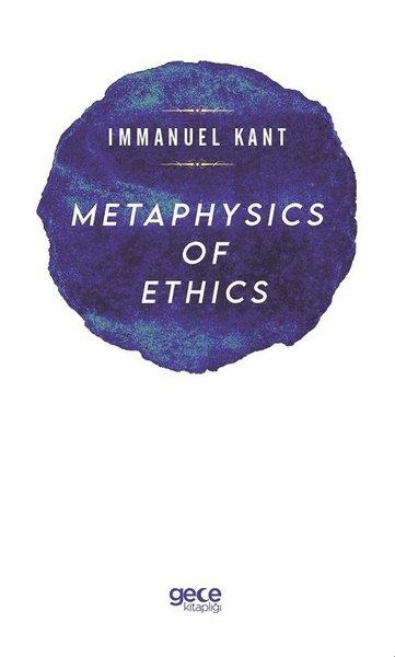 Immanuel KantPhilosophyMetaphysics of Ethics