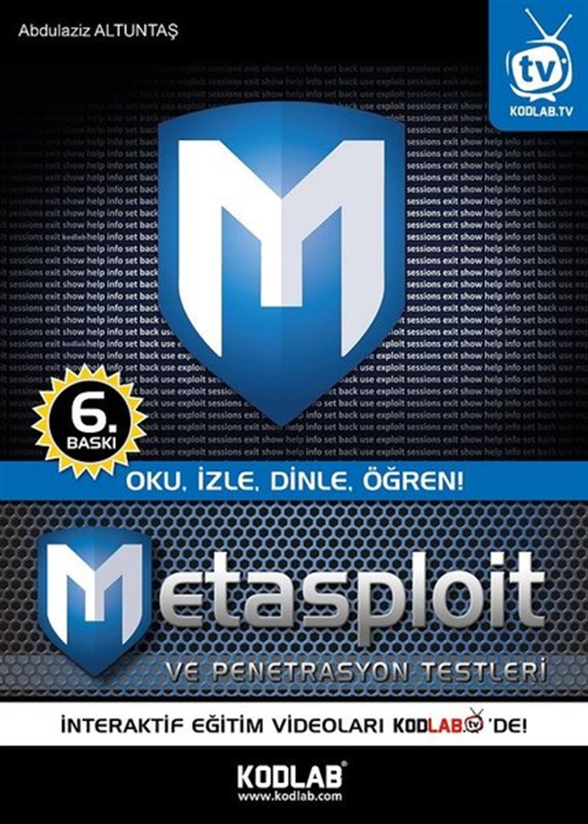 Hüseyin ÜstünelComputer BücherMetasploit ve Penetrasyon Testleri