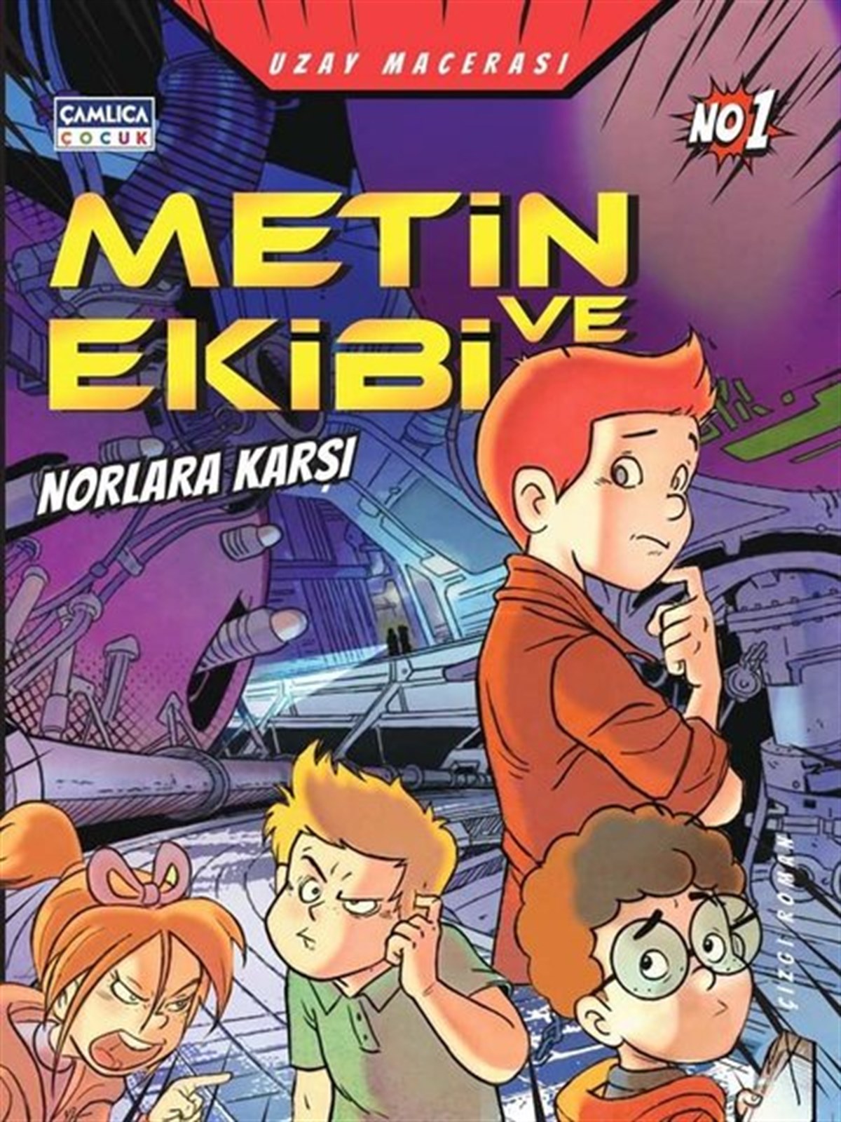 Mustafa DedelerComicsMetin ve Ekibi Norlara Karşı - Uzay Macerası
