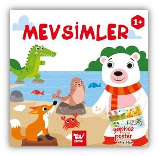 KolektifEtkinlik KitaplarıMevsimler - Yapboz Poster Kitap
