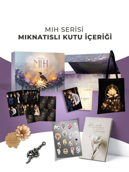 MehsaTürk RomaniMIH Serisi Dört Kitaplık Kutulu Set