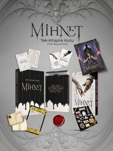 Melisa ŞentürkTürk RomaniMihnet - Yan Boyamalı Tek Kitaplık Kutu