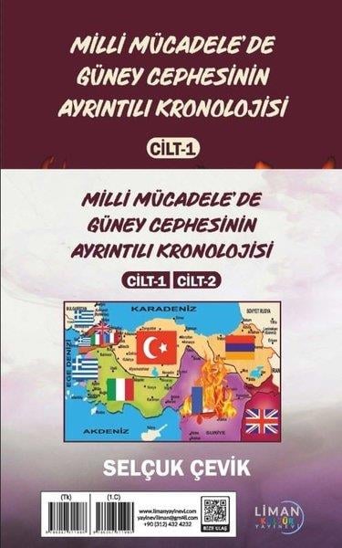 Selçuk ÇevikDünya TarihiMilli Mücadele'de Güney Cephesinin Ayrıntılı Kronolojisi Seti - 2 Kitap Takım