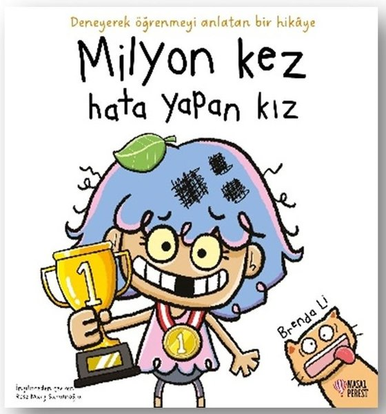 Brenda LiEgitim Etkinlik KitaplariMilyon Kez Hata Yapan Kız - Deneyerek Öğrenmeyi Anlatan Bir Hikaye