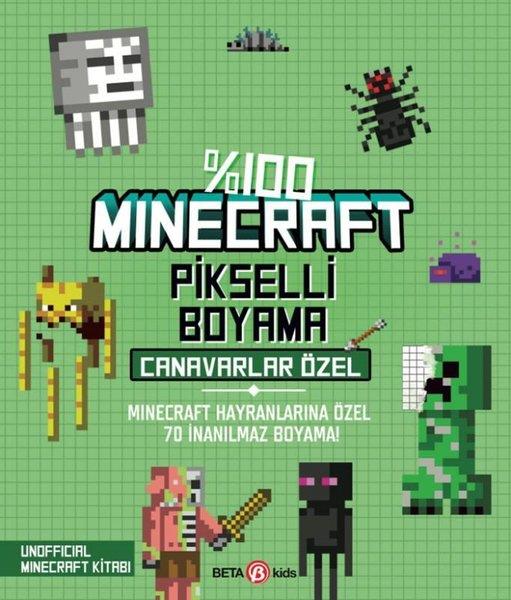 KolektifBoyama KitaplarıMinecraft Pikselli Boyama - Canavarlar Özel