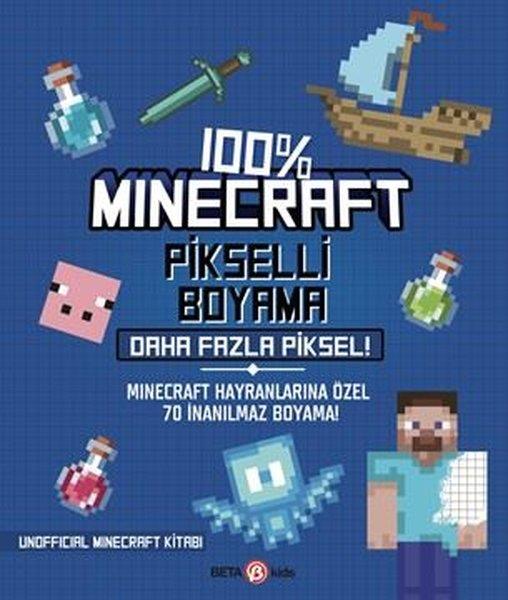 KolektifBoyama KitaplarıMinecraft Pikselli Boyama - Daha Fazla Piksel!
