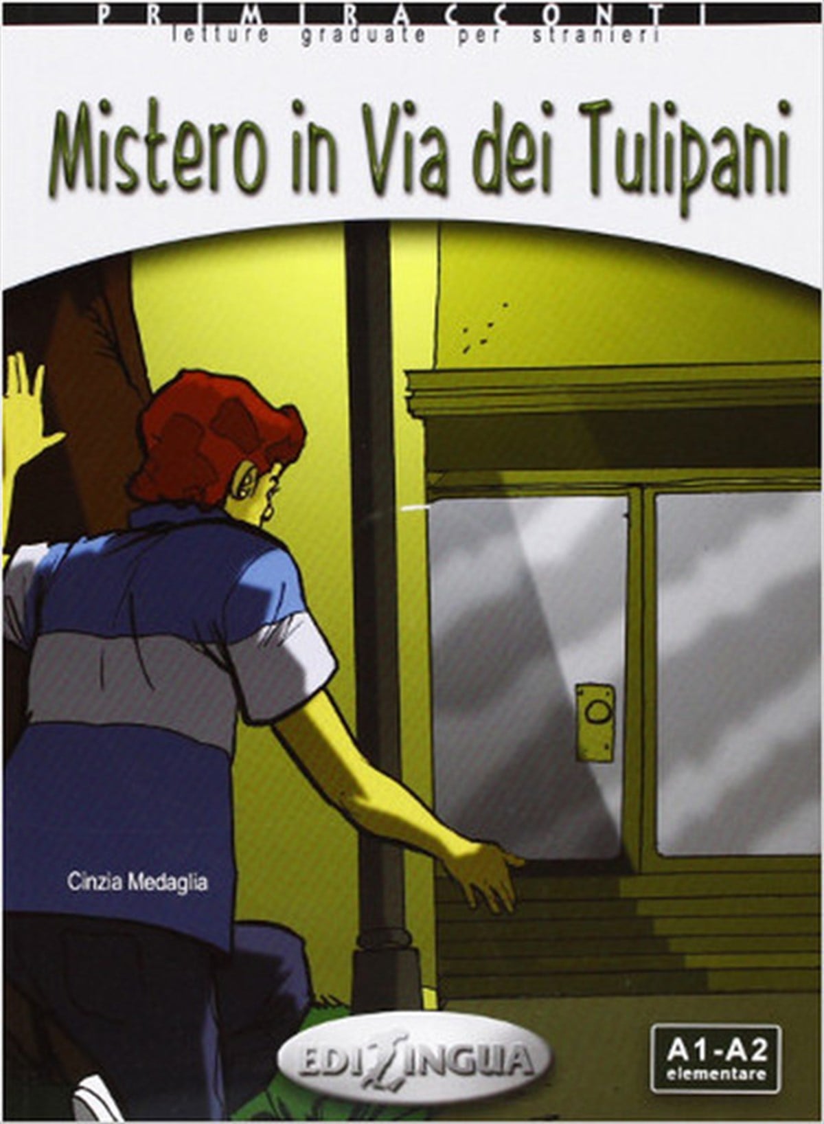 Cinzia MedagliaExam BooksMisterio in Via dei Tulipani +CD - İtalyanca Okuma Kitabı Temel Seviye (A1-A2)