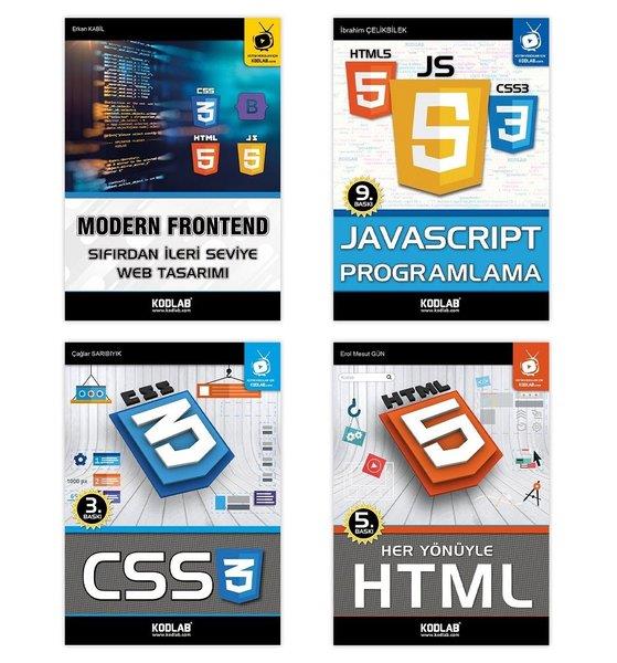 KolektifTasarim GrafikModern Web Tasarım Seti - 4 Kitap Takım