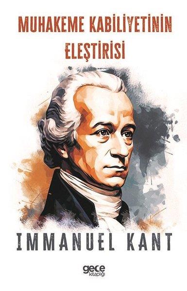 Immanuel KantFelsefe BilimiMuhakeme Kabiliyetinin Eleştirisi