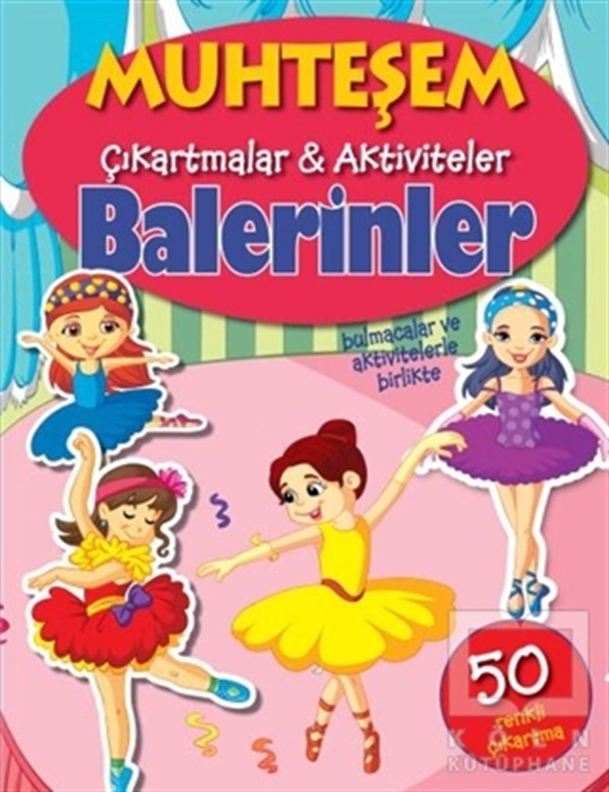 KolektifÇıkartmalı KitaplarMuhteşem Çıkartmalar Aktiviteler - Balerinler
