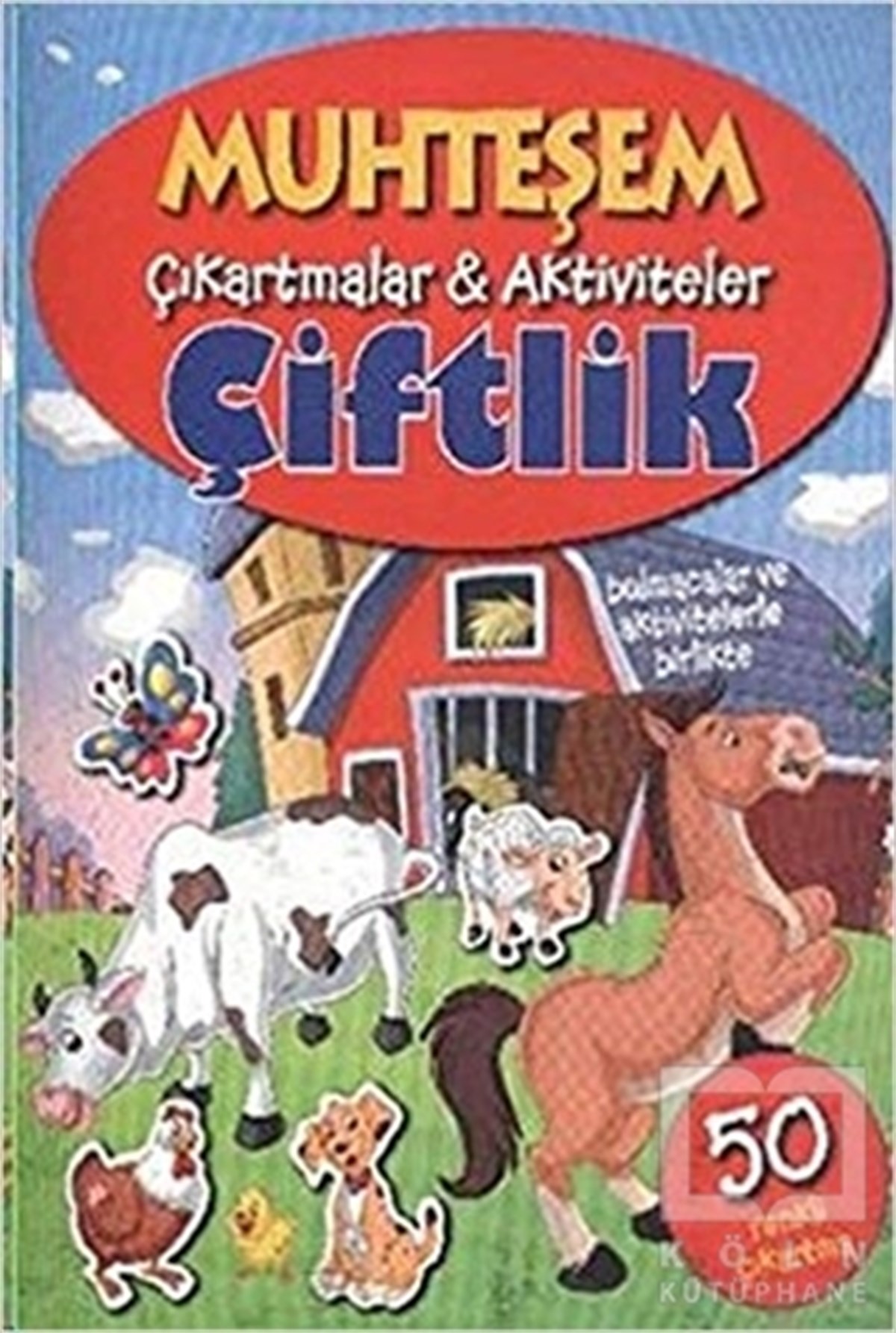 KolektifÇıkartmalı KitaplarMuhteşem Çıkartmalar Aktiviteler - Çiftlik