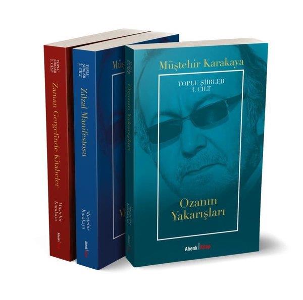 Müştehir KarakayaTürk ŞiiriMüştehir Karakaya - Toplu Şiirler Seti - 3 Kitap Takım