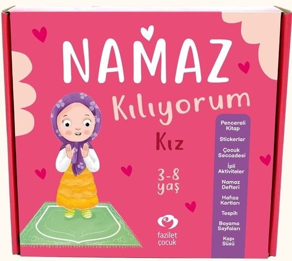 KolektifEtkinlik KitaplarıNamaz Kılıyorum Seti - Kız