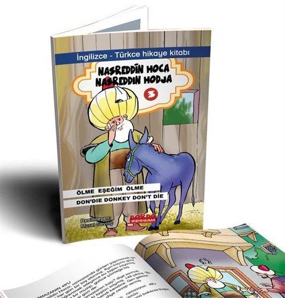 KolektifEgitim Etkinlik KitaplariNasreddin Hoca 3 - İngilizce - Türkçe Hikaye Kitabı