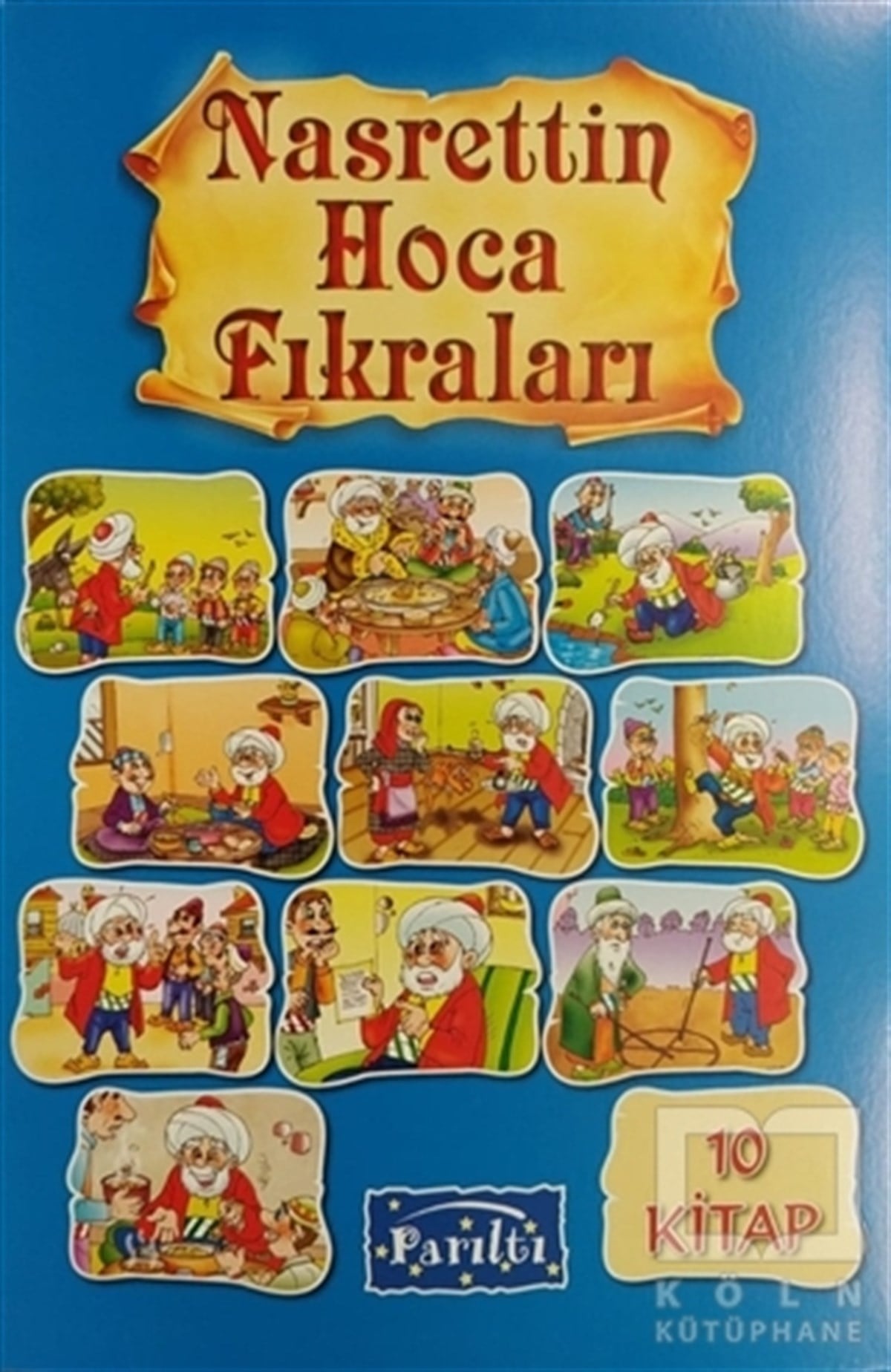KolektifÇocuk Bilmece & Bulmaca KitaplarıNasrettin Hoca Fıkraları (10 Kitap Takım)