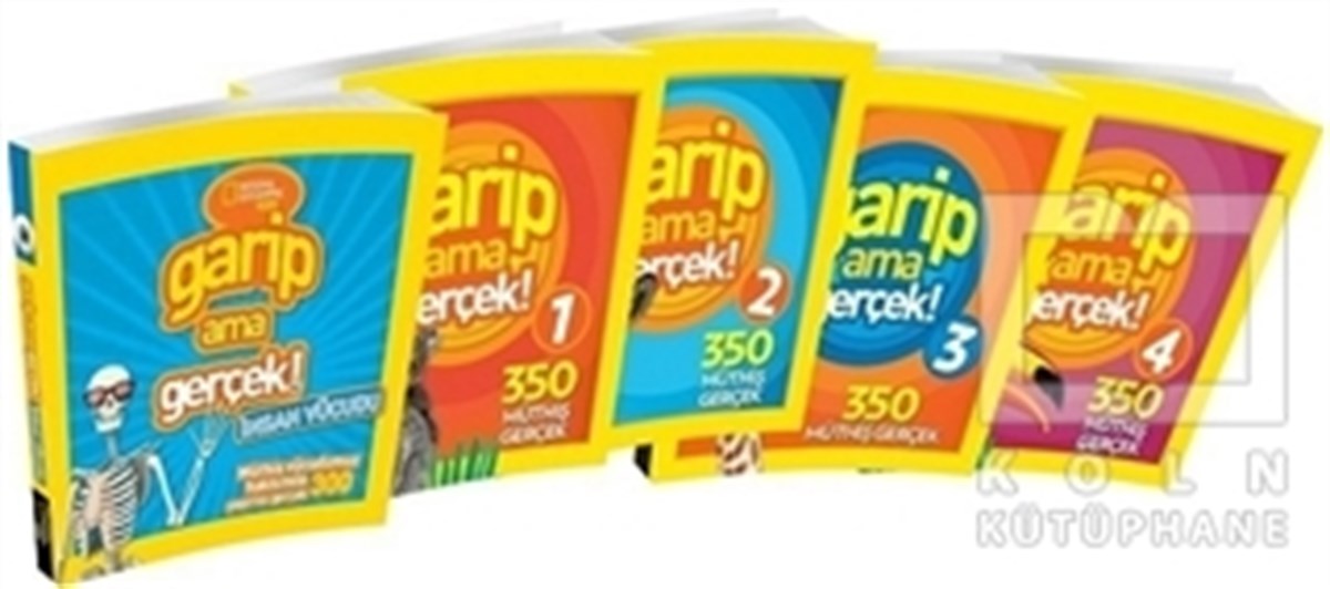 National Geographic Kids-Garip Ama Gerçek Seti-5 Kitap Takım