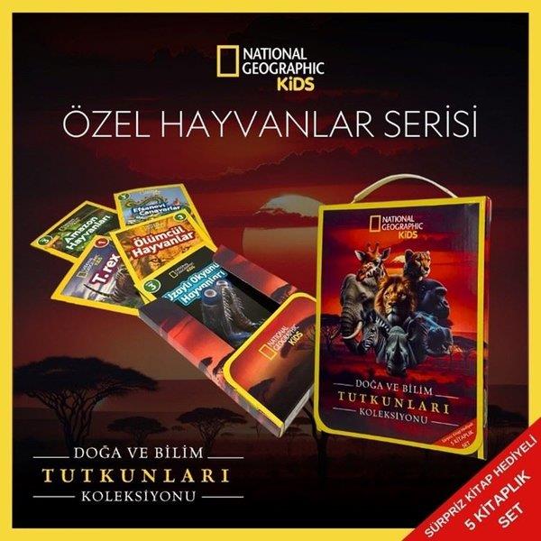 KolektifÇocuk Bilim KitaplarıNational Geographic Kids - Özel Hayvanlar Serisi Seti - 5 Kitap Takım - Doğa ve Bilim Tutkunları Kol