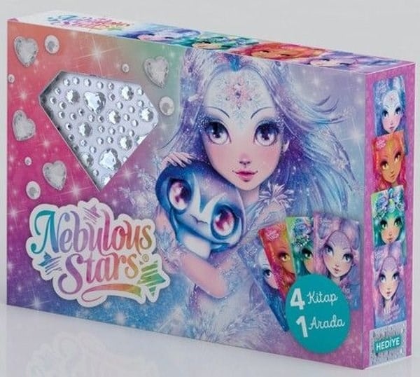 KolektifÇocuk Gençlik RomanlarıNebulous Stars Taşlı Çıkartmalı Kutulu Set - 4 Kitap 1 Arada