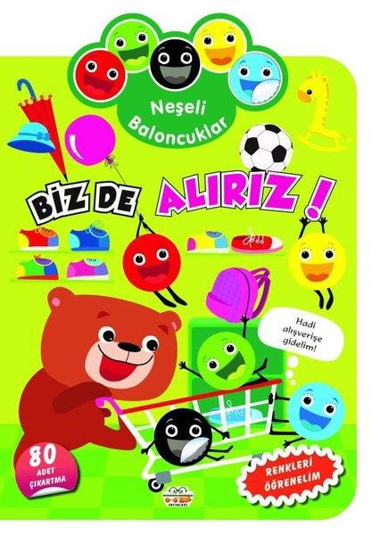 KolektifEgitim Etkinlik KitaplariNeşeli Baloncuklar - Biz de Alırız! Renkleri Öğrenelim - 80 Adet Çıkartma