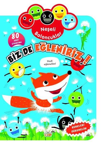 KolektifEgitim Etkinlik KitaplariNeşeli Baloncuklar - Biz de Eğleniriz! Renkleri Öğrenelim - 80 Adet Çıkartma