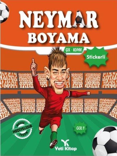 KolektifMalbücherNeymar Boyama - Çek Kopar Stickerli