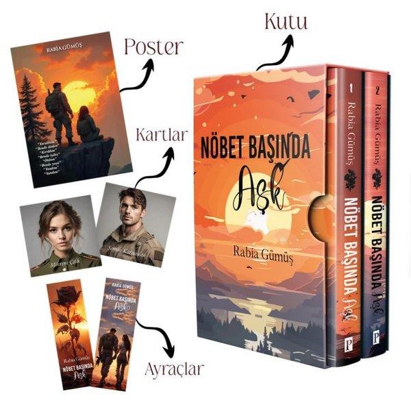 Rabia GümüşAşk Kitapları & Aşk RomanlarıNöbet Başında Aşk Seti - 2 Kitap Takım - Kutulu