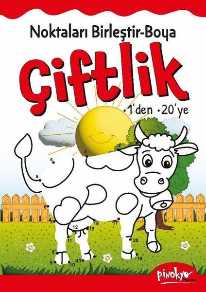 Buçe DayıEgitim Etkinlik KitaplariNoktaları Birleştir Boya Çiftlik 1'den 20'ye