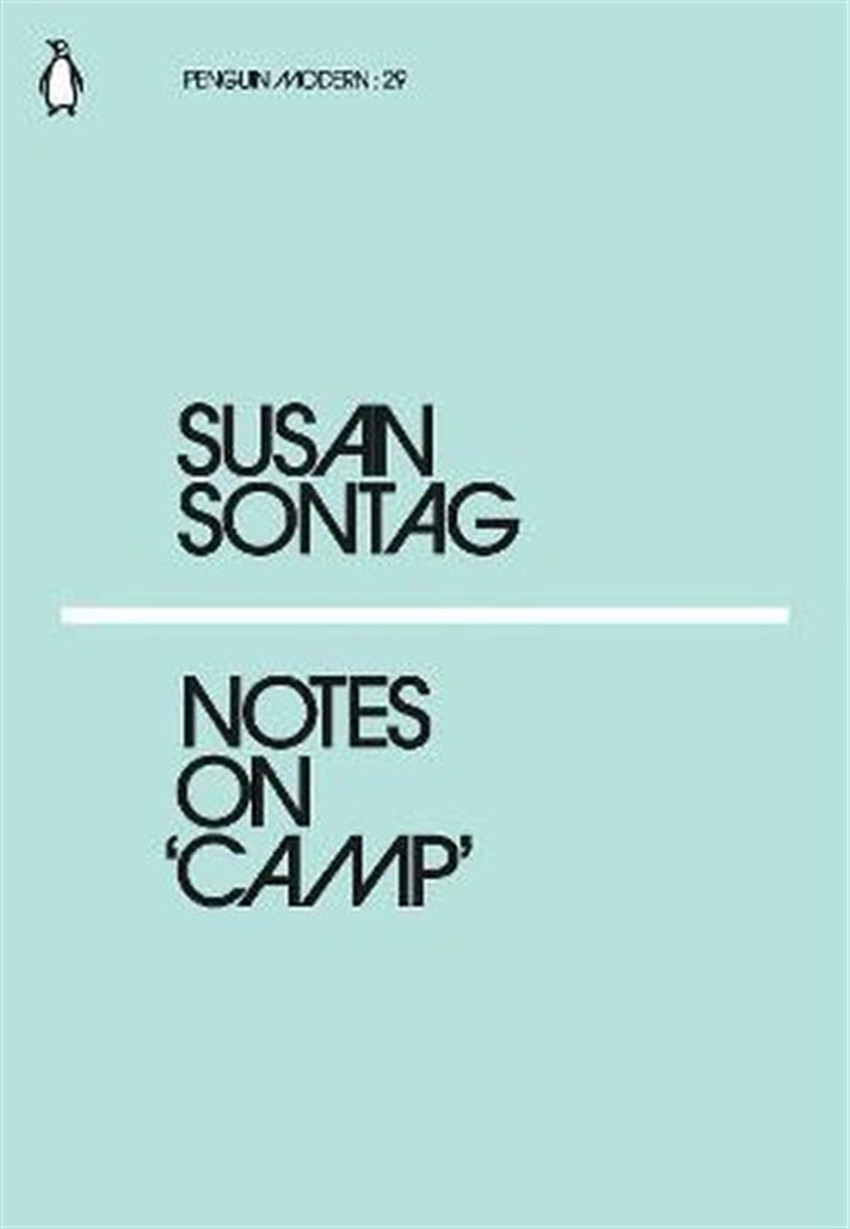 Susan SontagClassicsNotes on Camp: Susan Sontag (Penguin Modern)