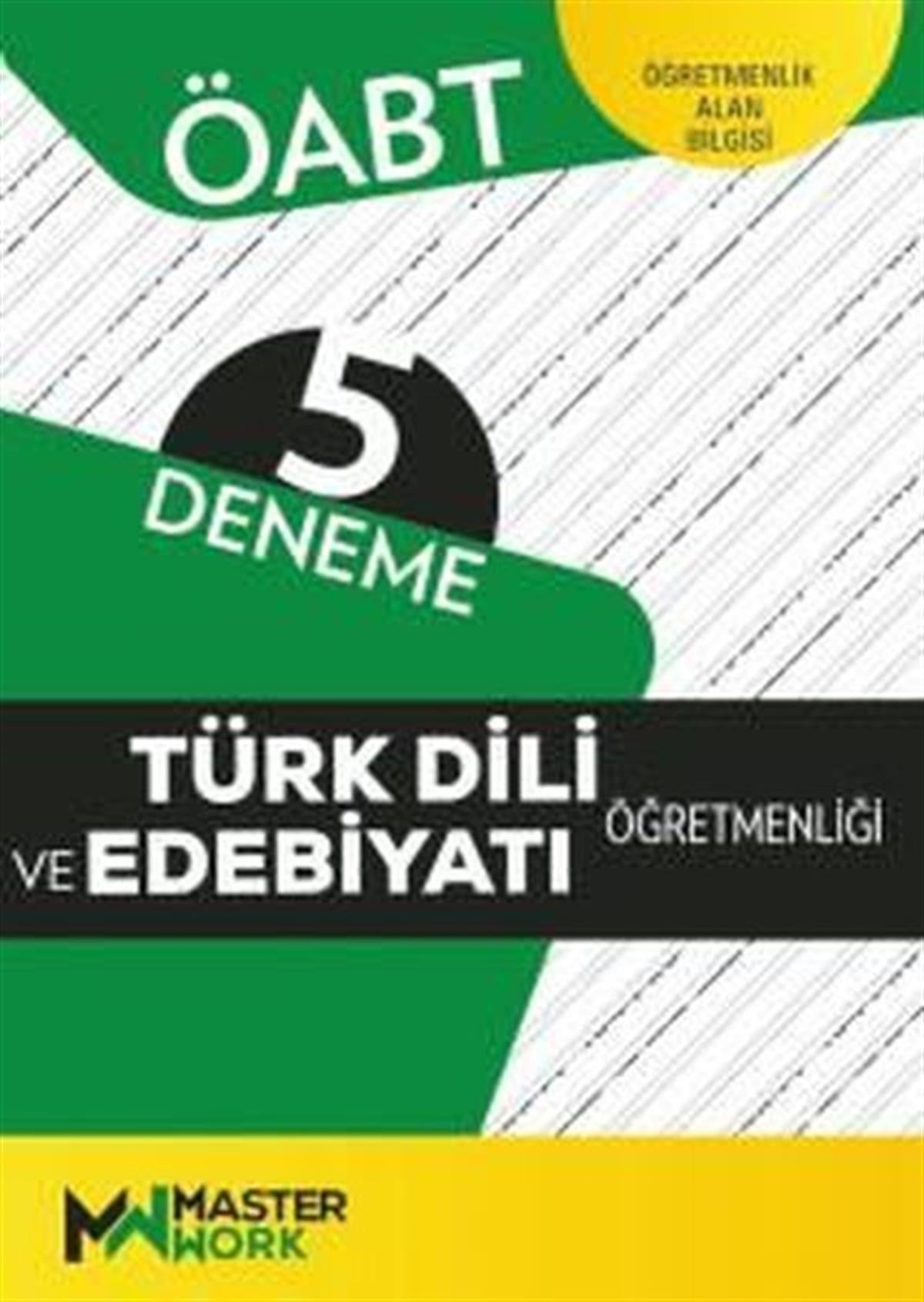 KolektifKPSS Deneme Sinavi - Yaprak TestÖABT Türk Dili ve Edebiyatı Öğretmenliği 0 -5 Deneme
