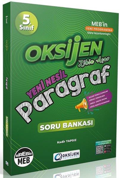 KolektifTürkçeOksijen 5. Sınıf Paragraf Soru Bankası