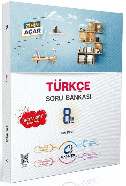 KolektifTürkçeOksijen 8. Sınıf Türkçe Soru Bankası