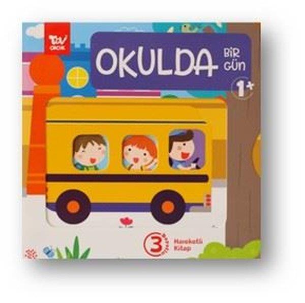 KolektifSesli Görüntülü Çocuk KitaplariOkulda Bir Gün - Hareketli 3D Kitap