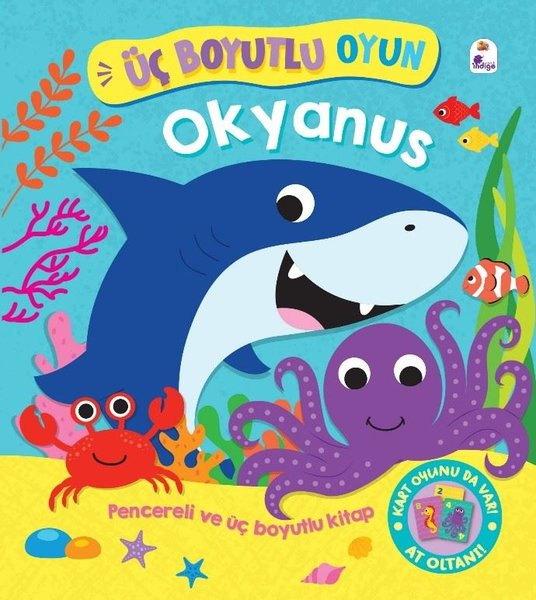 KolektifEgitim Etkinlik KitaplariOkyanus - Üç Boyutlu Oyun - Pencereli ve Üç Boyutlu Kitap