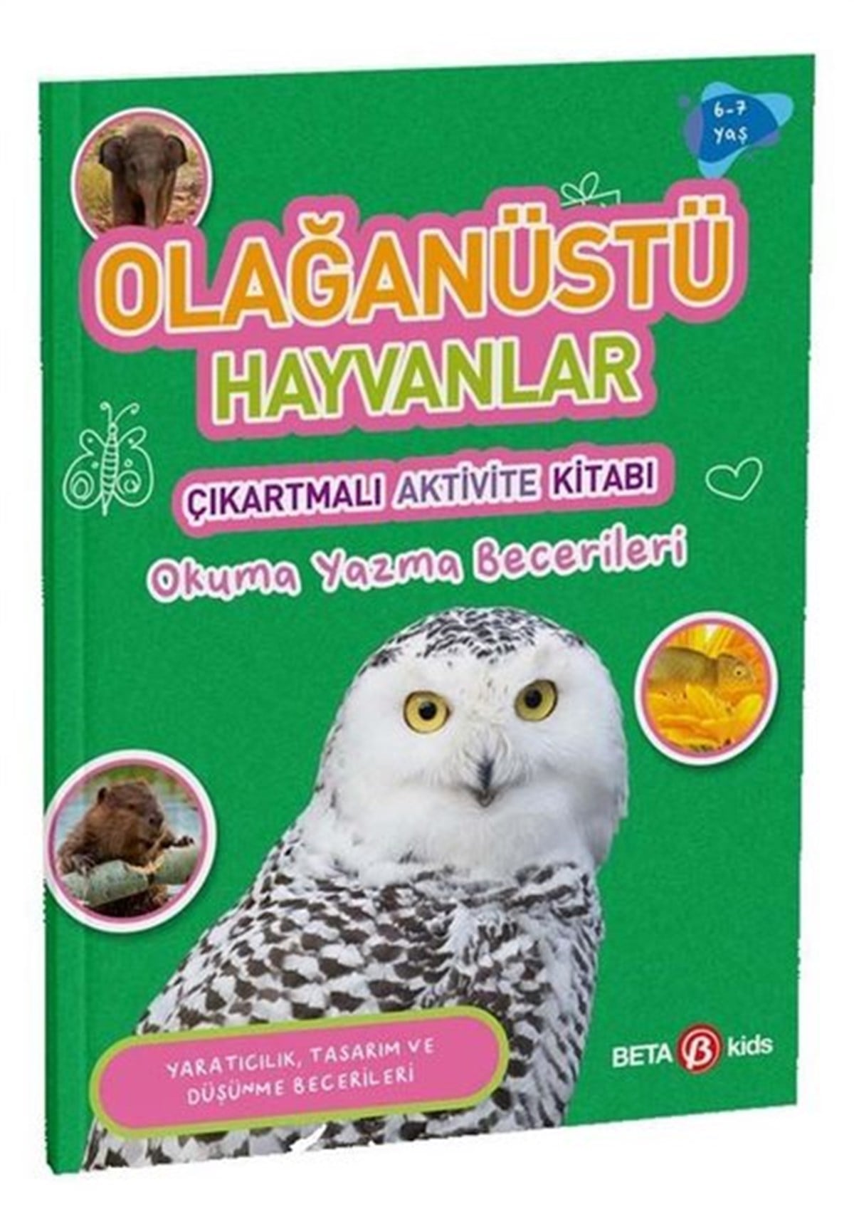 Buket KurtEgitim Etkinlik KitaplariOlağanüstü Hayvanlar - Çıkartmalı Aktivite Kitabı