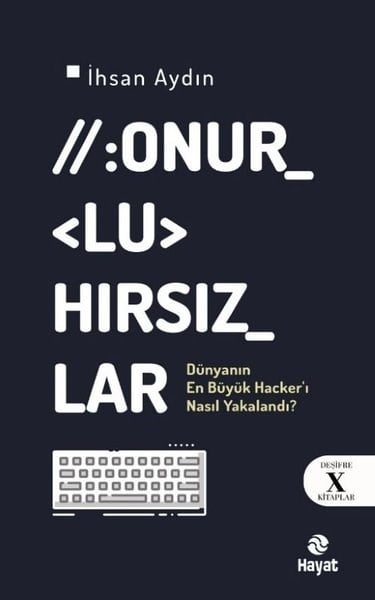 İhsan AydınDünya Siyaseti ve PolitikasıOnurlu Hırsızlar - Dünya'nın En Büyük Hacker'ı Nasıl Yakalandı? Deşifre X Kitaplar