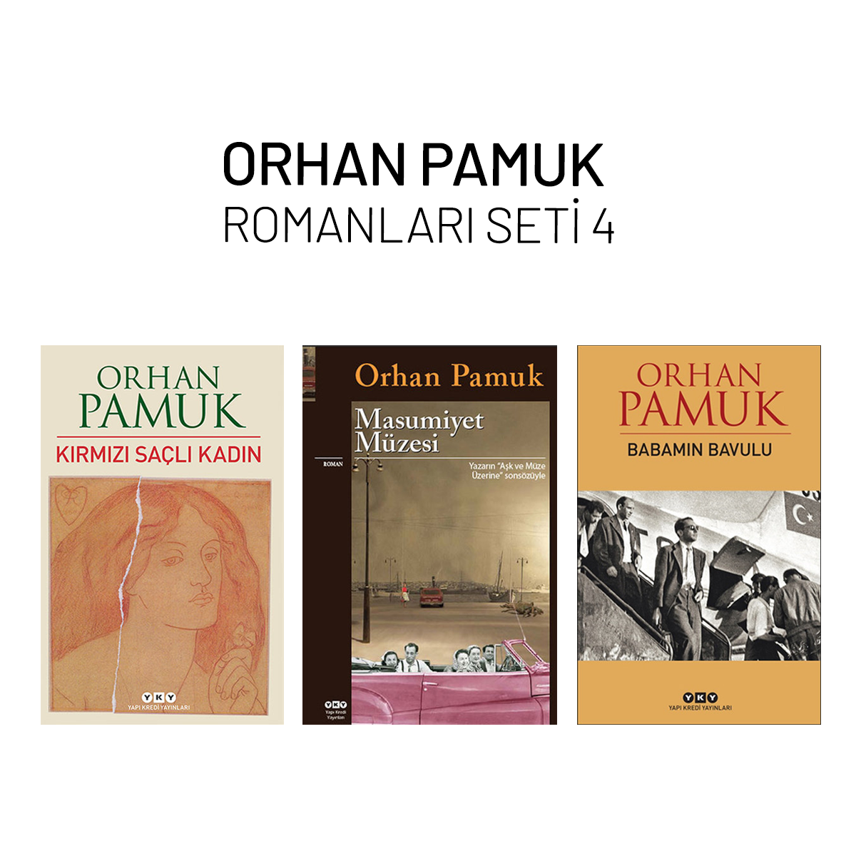 Orhan PamukSetlerOrhan Pamuk Romanları Seti 4
