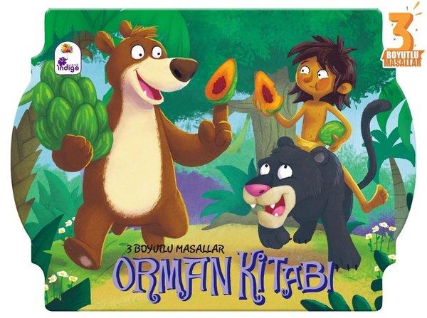 Köln KütüphaneOkul Öncesi Masal KitaplarıOrman Kitabı - 3 Boyutlu Masallar
