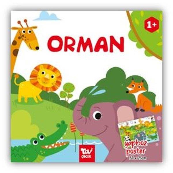 KolektifEtkinlik KitaplarıOrman - Yapboz Poster Kitap