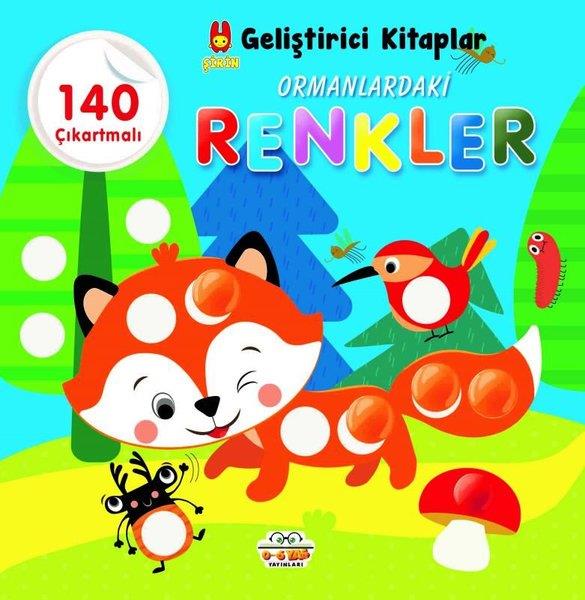 KolektifEgitim Etkinlik KitaplariOrmanlardaki Renkler - Şirin Geliştirici Kitaplar - 140 Çıkartmalı