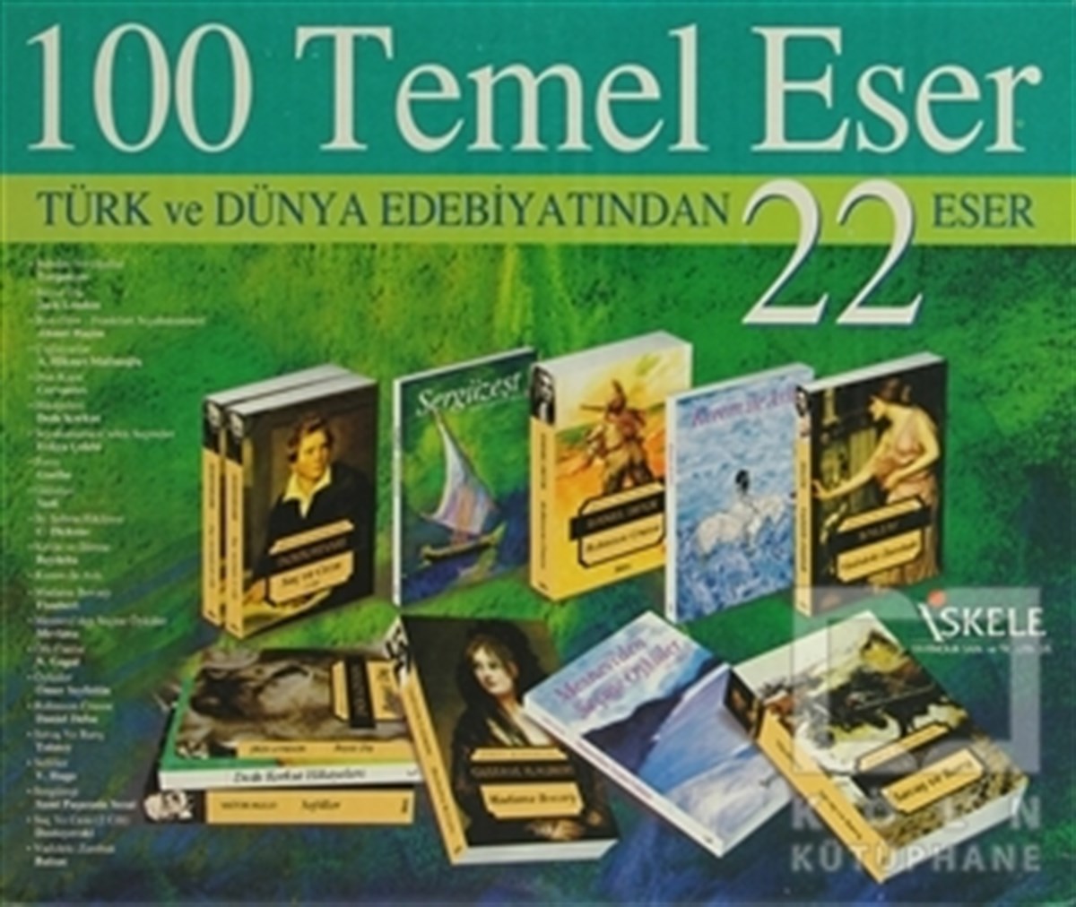 100 Temel Eser (22 Kitap Kutulu)