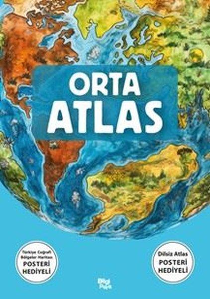 Bilge YorulmazCografya AtlaslariOrta Atlas - Türkiye Coğrafi Bölgeler Haritası Posteri Hediyeli - Dilsiz Atlas Hediyeli