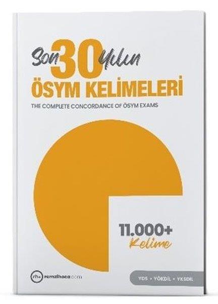Remzi AvcuDiger Sinavlara HazirlikÖSYM Kelimeleri - Son 30 Yılın