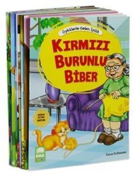 Emine KorkmazerÇocuk Gençlik RomanlarıÖykülerle Gelen İyilik Serisi Seti - 6 Yaş ve Üzeri Değerler Eğitimi - 10 Kitap Takım