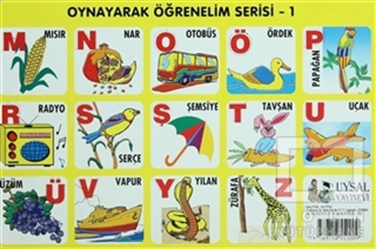 KolektifOyun KitaplarıOynayarak Öğrenelim Serisi 1