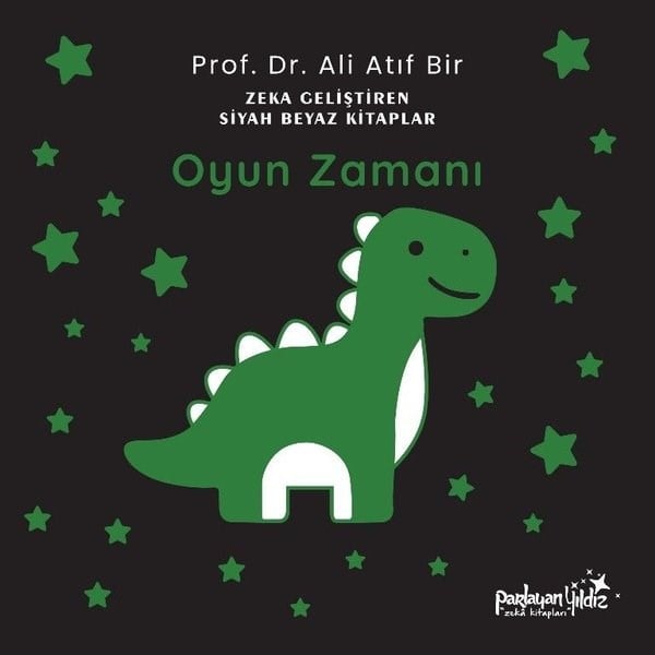 Ali Atıf BirSesli Görüntülü Çocuk KitaplariOyun Zamanı - Zeka Geliştiren Siyah Beyaz Kitaplar