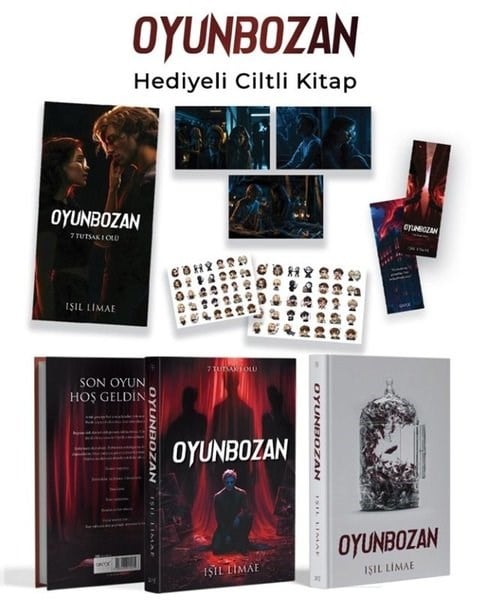 Işıl LimaeKorku Kitapları & Gerilim KitaplarıOyunbozan - 7 Tutsak 1 Ölü Serisi #4 Hediyeli