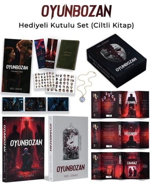Işıl LimaeKorku Kitapları & Gerilim KitaplarıOyunbozan - 7 Tutsak 1 Ölü Serisi #4 Hediyeli Kutulu Set