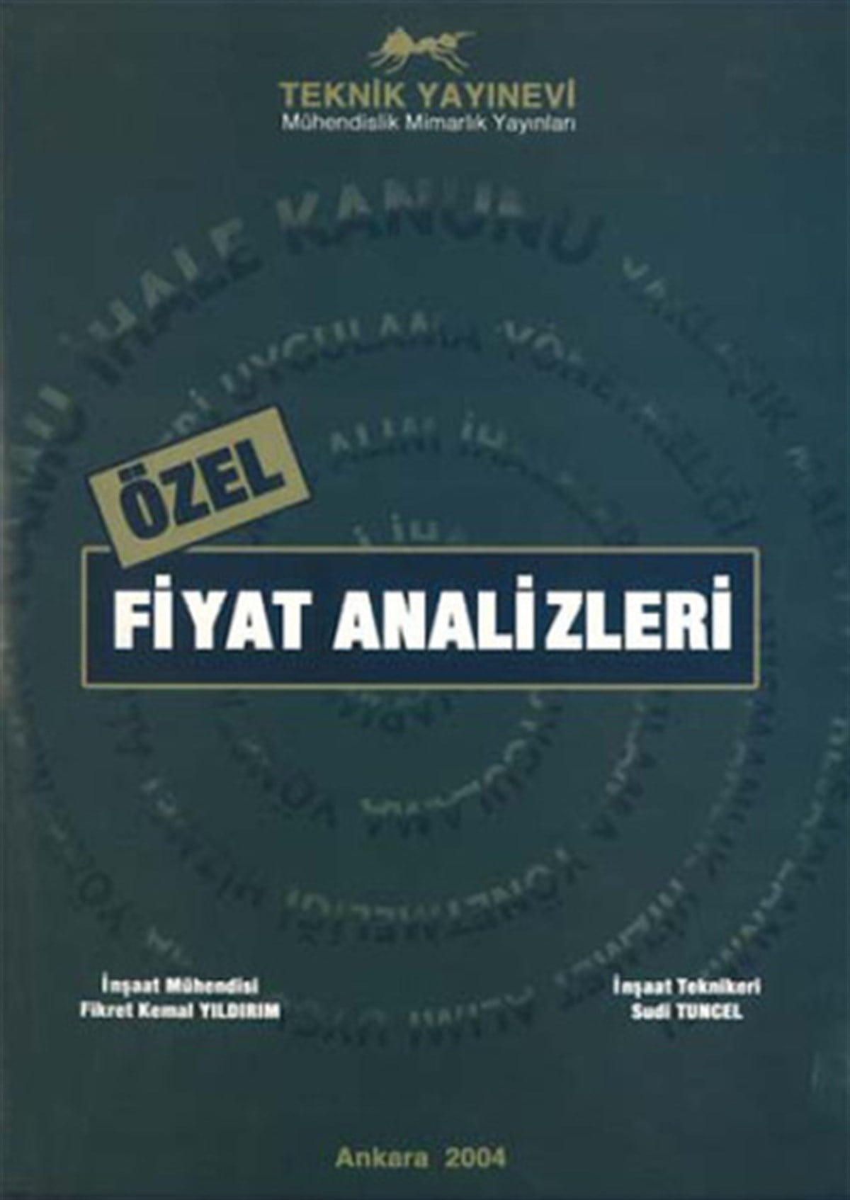 Fikret Kemal YıldırımEğitimÖzel Fiyat Analizleri