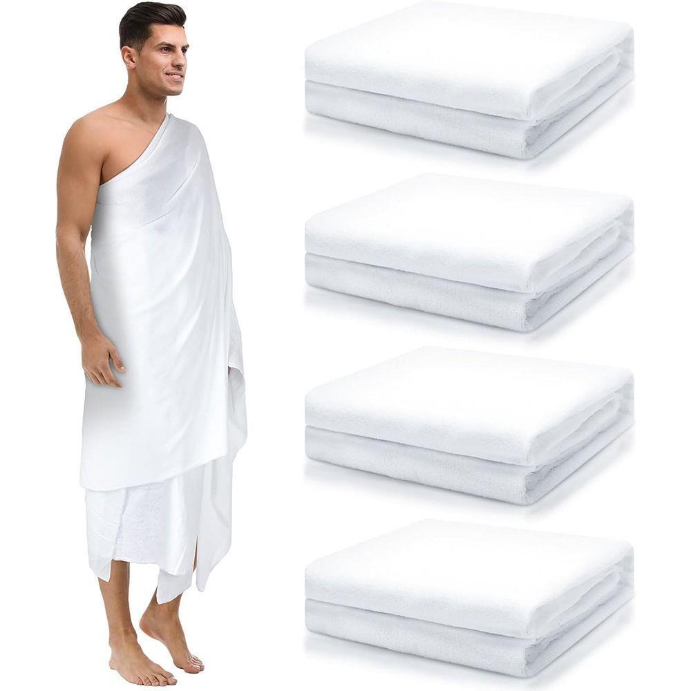Özel Lüx Hac ve Umre İçin   %100 Pamuk Terletmeyen Muslin İhram (110*220 cm 1350 gr)